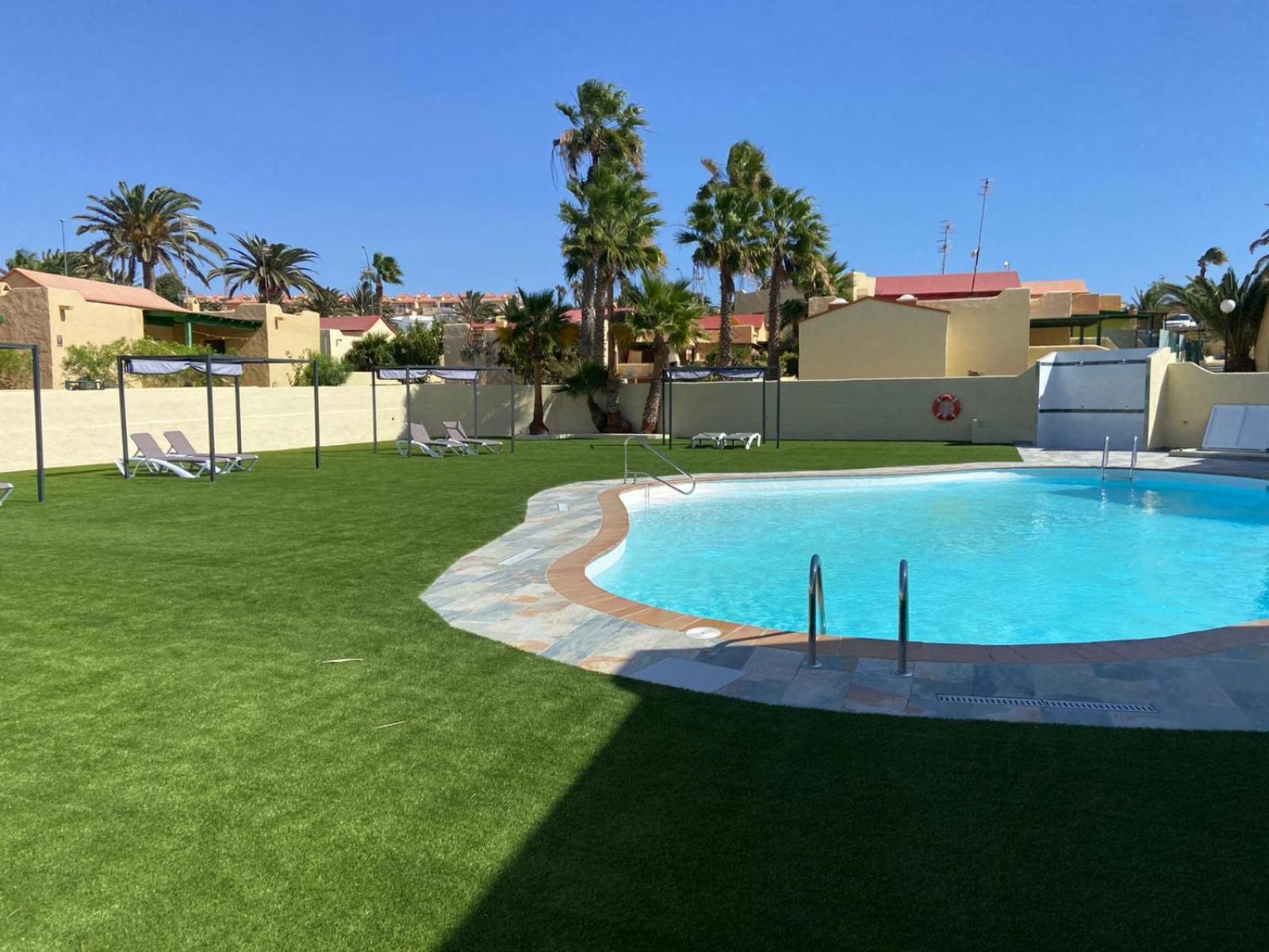Giardino E Terrazza, Accogliente E Funzionale, Wi-Fi, Piscina Condivisa Apartment Costa Calma Bagian luar foto