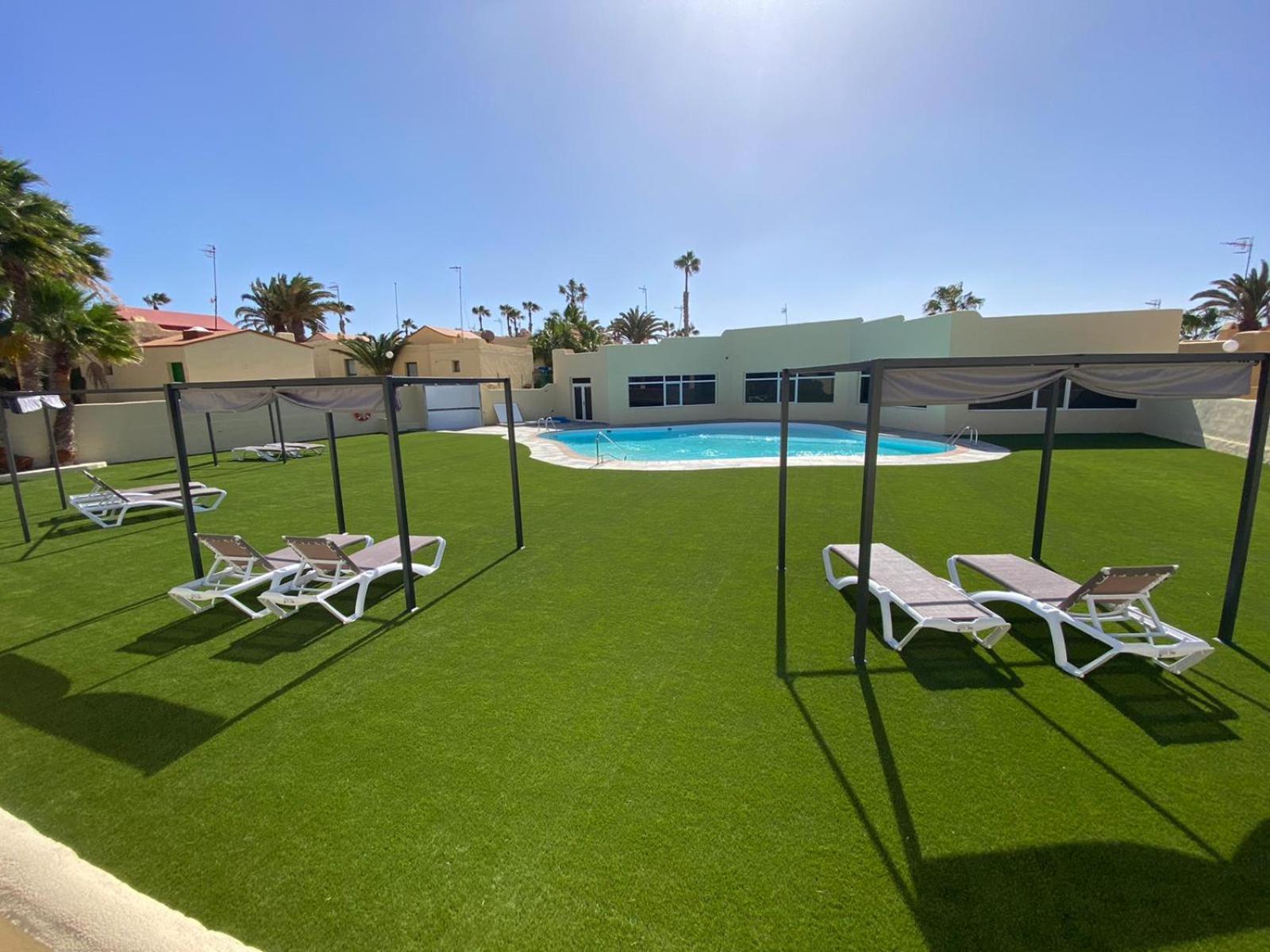 Giardino E Terrazza, Accogliente E Funzionale, Wi-Fi, Piscina Condivisa Apartment Costa Calma Bagian luar foto