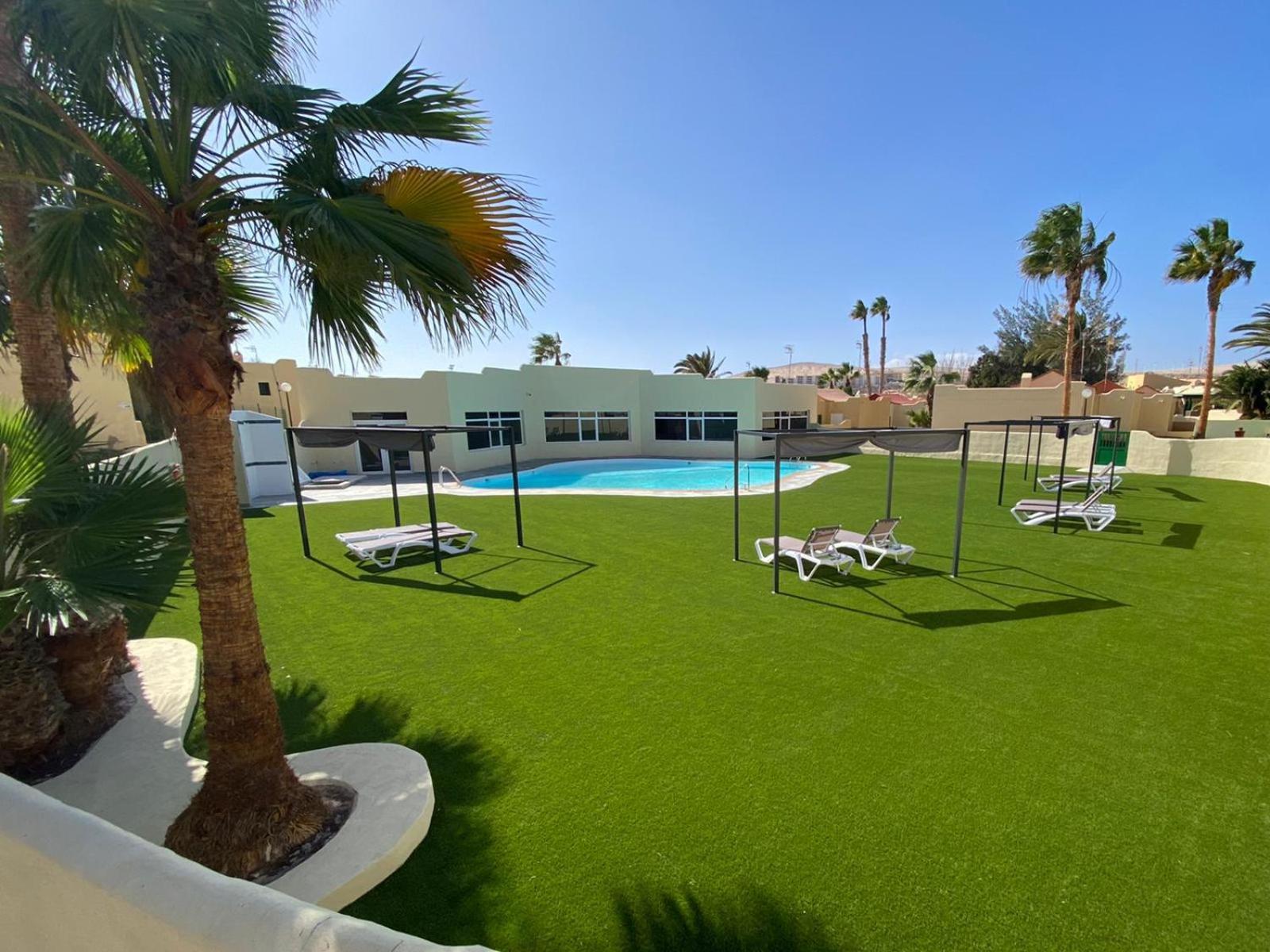 Giardino E Terrazza, Accogliente E Funzionale, Wi-Fi, Piscina Condivisa Apartment Costa Calma Bagian luar foto